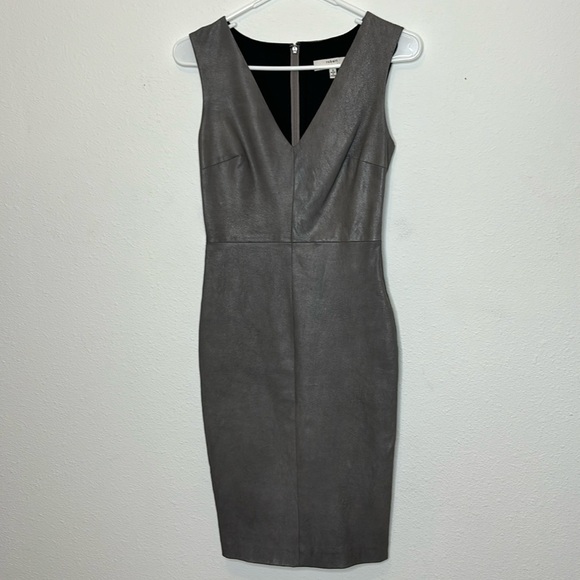Robert Rodriguez Dresses & Skirts - Robert Rodriguez size 2 leather dress